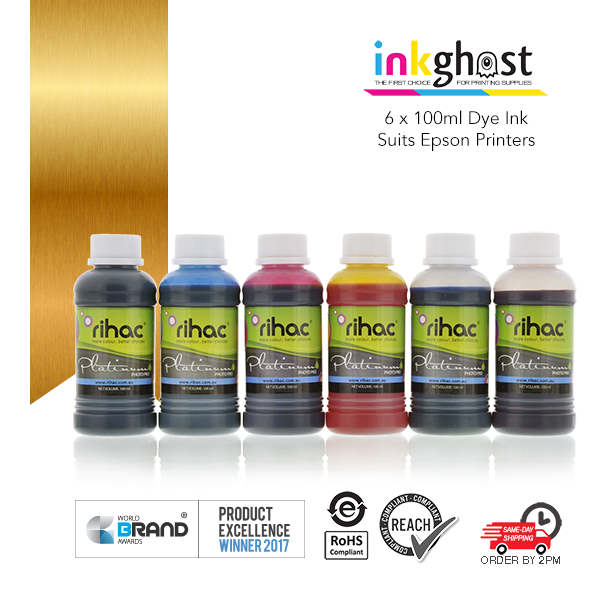 Rihac refill inks for Epson printer cartridges